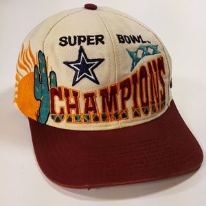 Dallas cowboys  Super bowl champions cap VTG